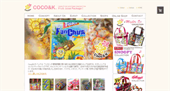 Desktop Screenshot of coco-k.jp